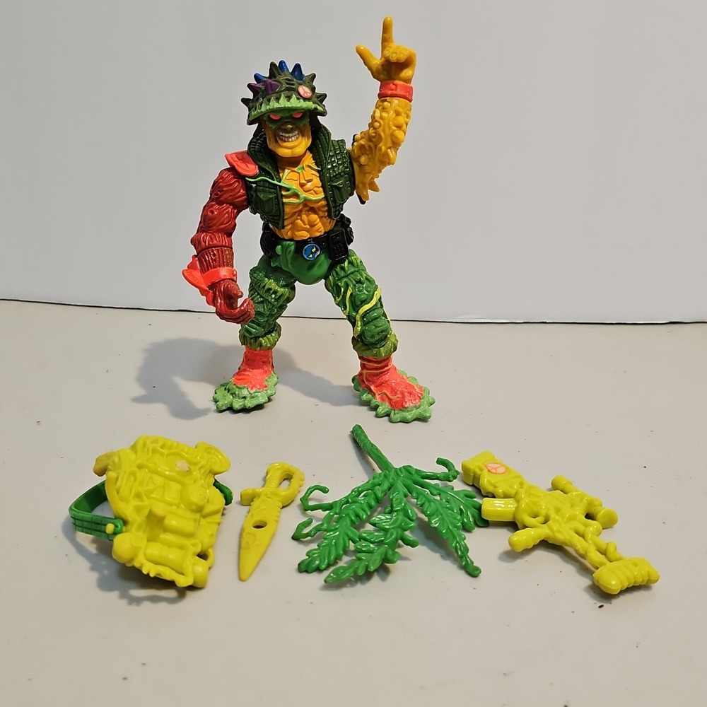 1991 Playmates Toxic Crusaders Major Disaster Action Figure Near Complete Rare